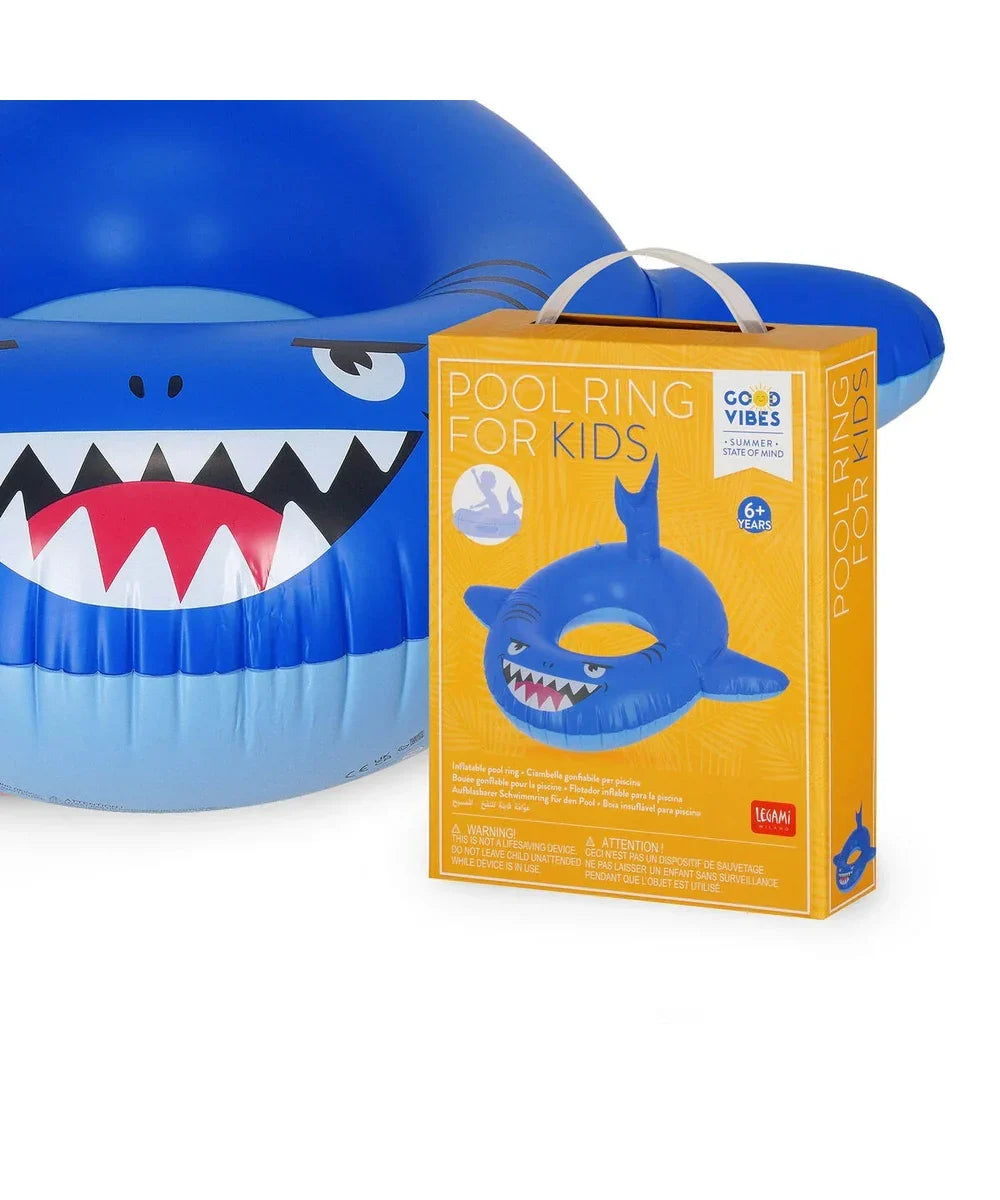 Bouée gonflable enfant Requin Legami