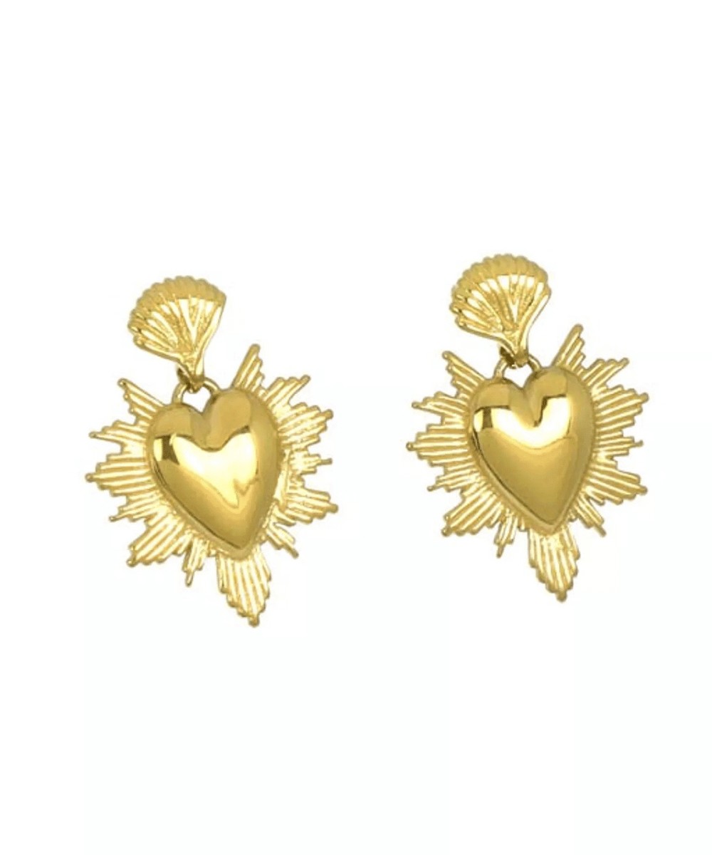 Boucles d'oreilles en acier inoxydable Aurélia