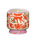 Bougie Adopo Jungle Coconut & Amber de la marque Paddywax, sur fond blanc