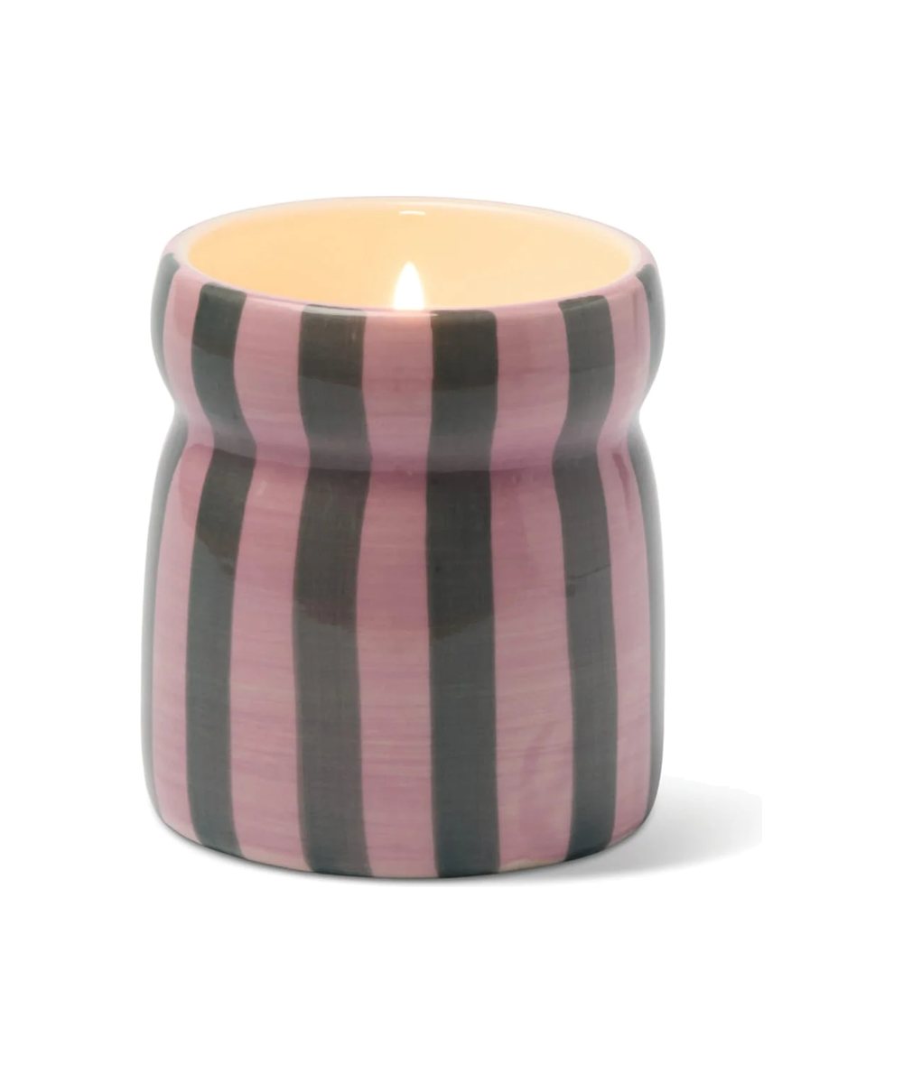 Vue produit de Bougie Cabana Cannelle & clou de girofle - Rose & vert de la marque Paddywax, sur fond blanc