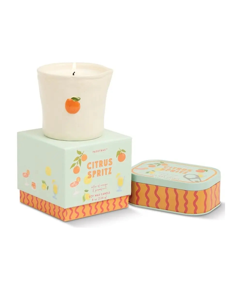 Vue des différents éléments de collection Bistro Spritz de Paddywax