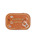 Bougie en boite metallique imprimee bistro paddywax parfum pumpkin spice citrouille epicee.