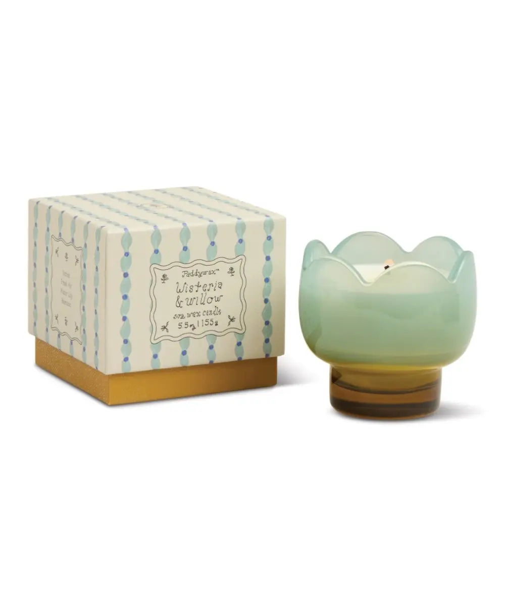 Bougie en verre Tulip Wisteria & Willow | Paddywax