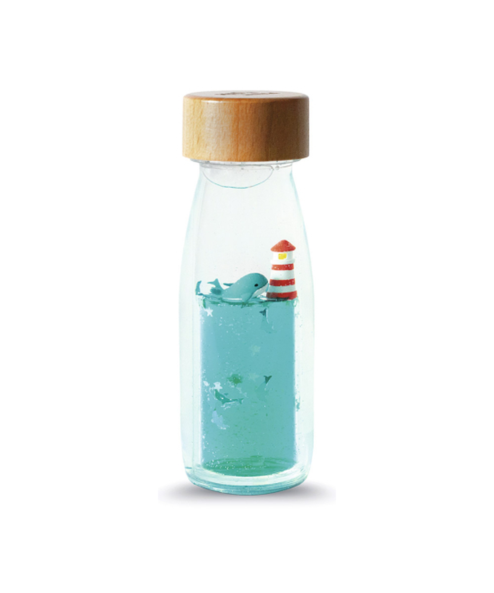 Bouteille sensorielle Move Whale Calm avec baleine de Petit Boum