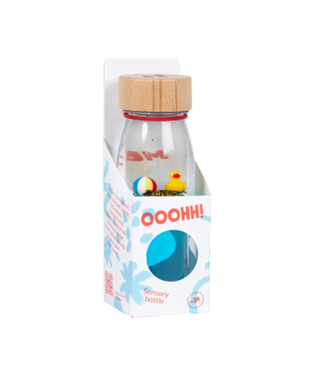 Bouteille sensorielle Move Ducky avec petit canard de Petit Boum
