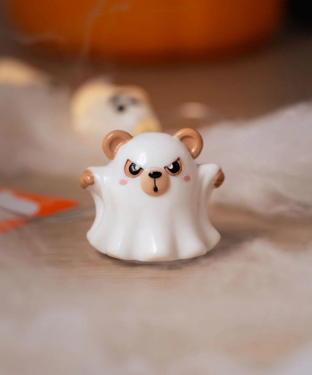 Brillant a lèvres magic kiss de Legami en forme d'ourson fantome ghost bear halloween.