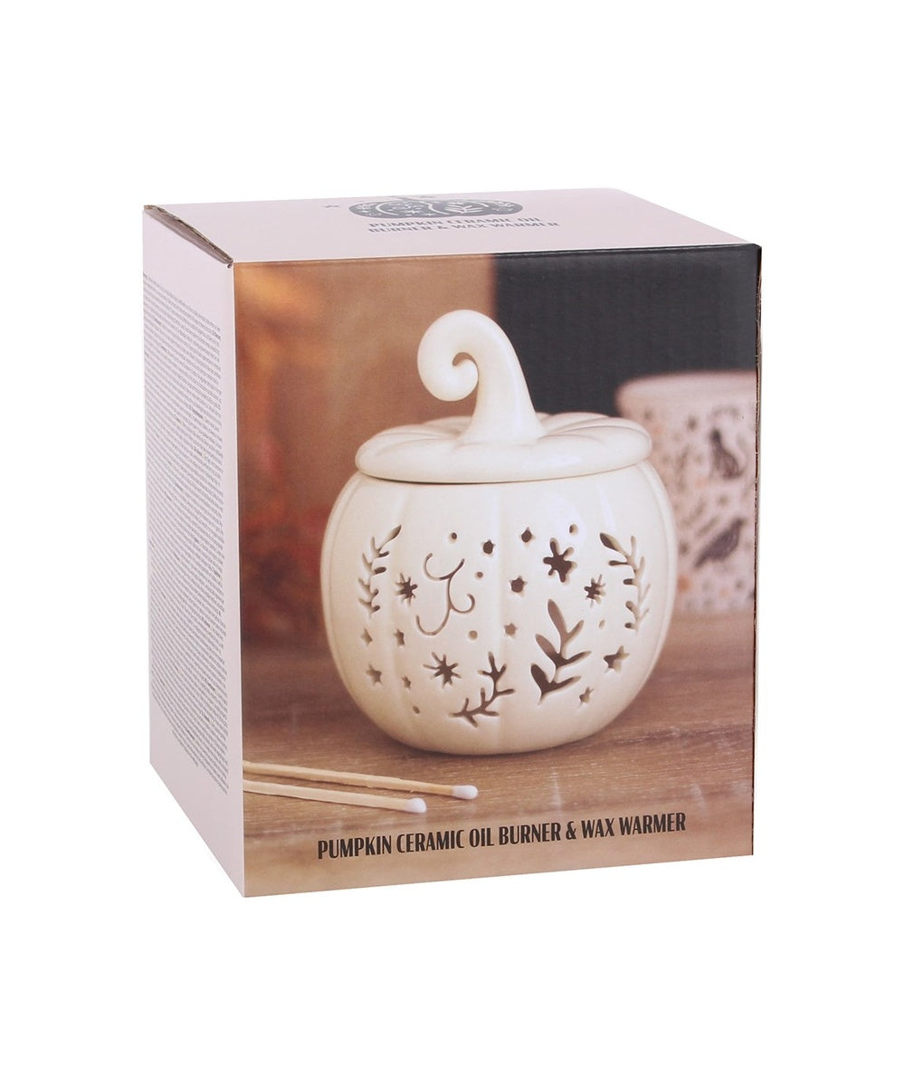 Brûle-parfum Citrouille crème Folk de la sélection Merci Léonie en détail ou en situation