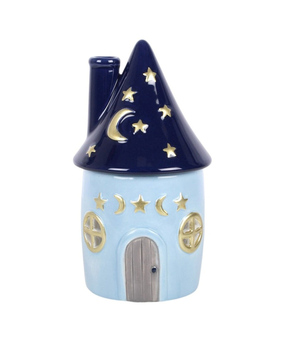 Brûle-parfum Cottage céleste de la sélection Merci Léonie sur fond blanc