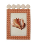 Cadre photo Coquillages rose et crème