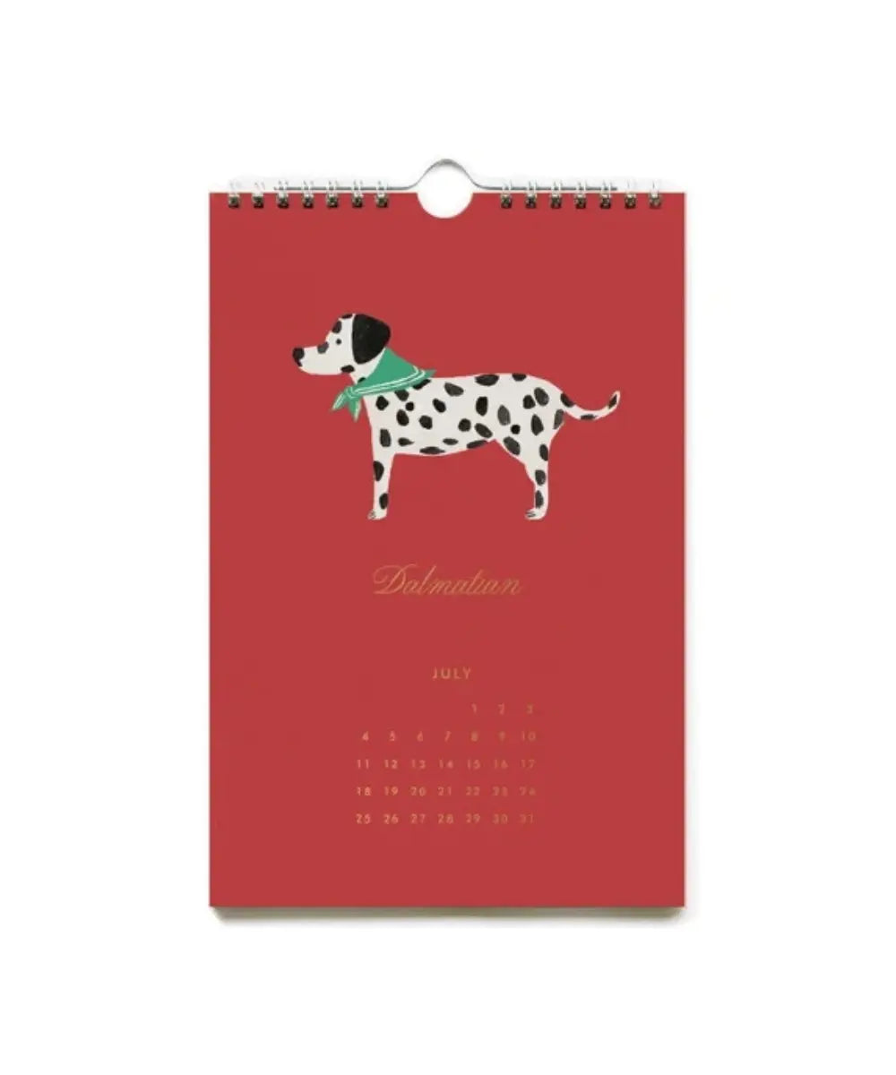 Calendrier mural 2027 Chiens | Rifle Paper Co.