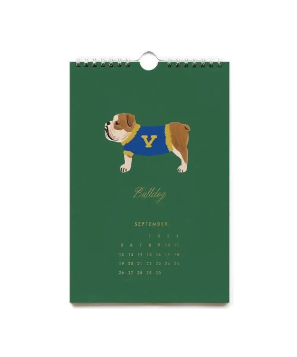 Calendrier mural 2027 Chiens | Rifle Paper Co.