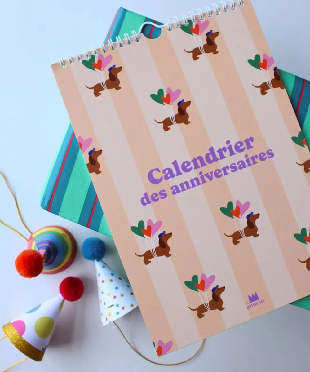 Gros plan en situation de Calendrier des anniversaires de Ma Petite Vie