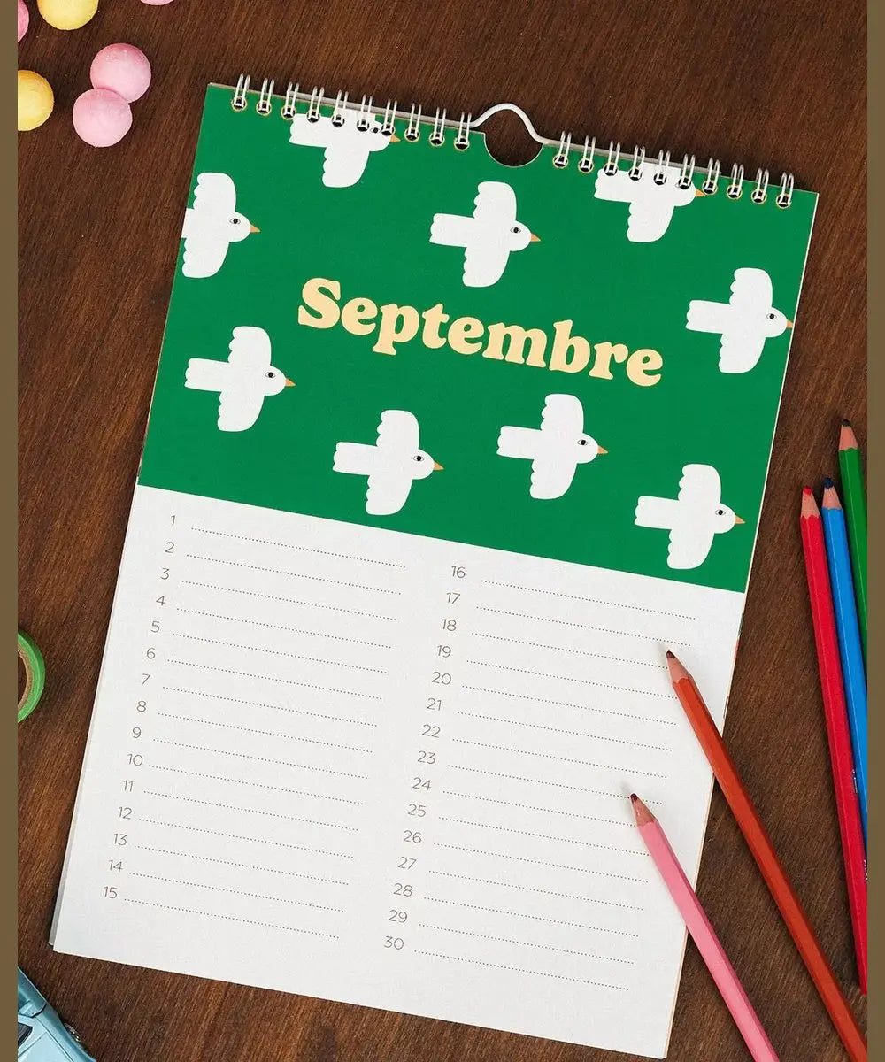 Gros plan en situation de Calendrier des anniversaires de Ma Petite Vie