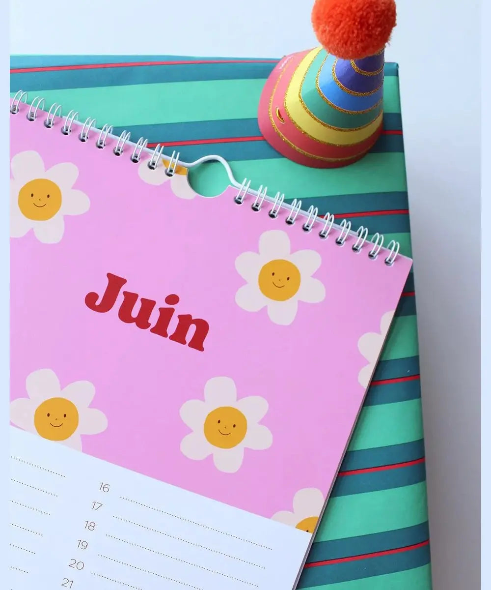 Gros plan en situation de Calendrier des anniversaires de Ma Petite Vie