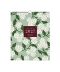 Calendrier mural 2027 floral rifle paper co a spirale avec illustrations de fleurs.