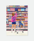 Carnet A5 Marché du sucre de la marque All the Ways to Say, sur fond blanc