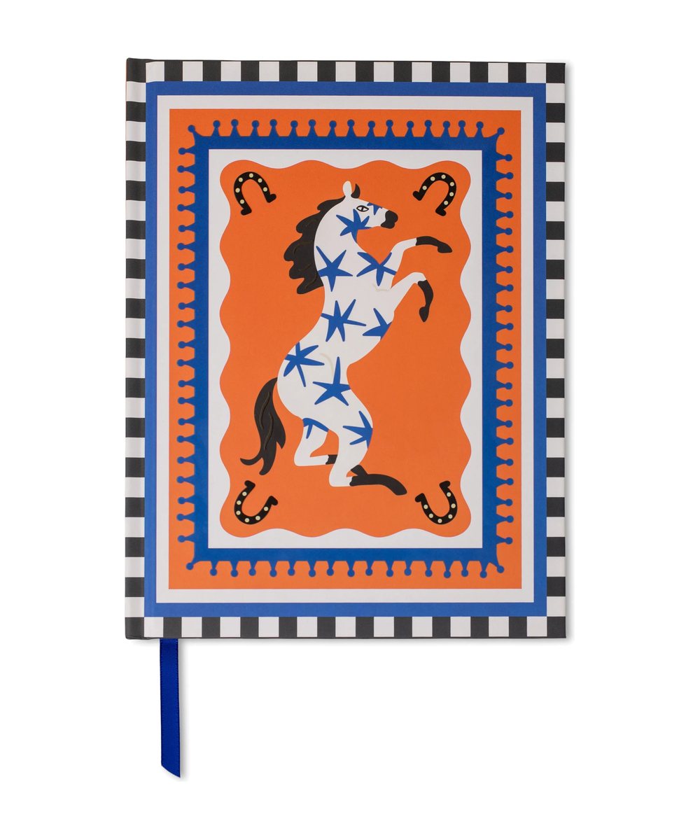 Carnet Adopo - Cheval de la marque Designworks, sur fond blanc