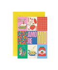 Carte Pasta Amore Mio de Mariisoré sur un fond blanc