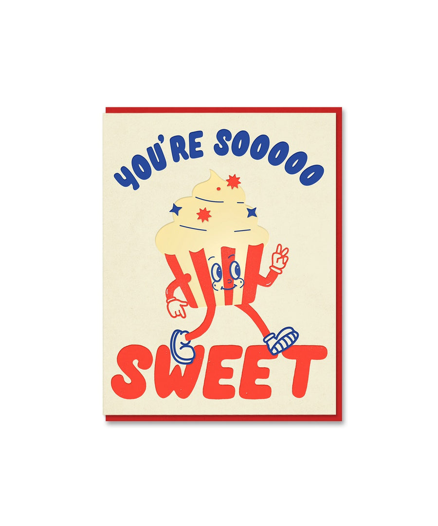 Carte Cupcake de la collection The Toonies