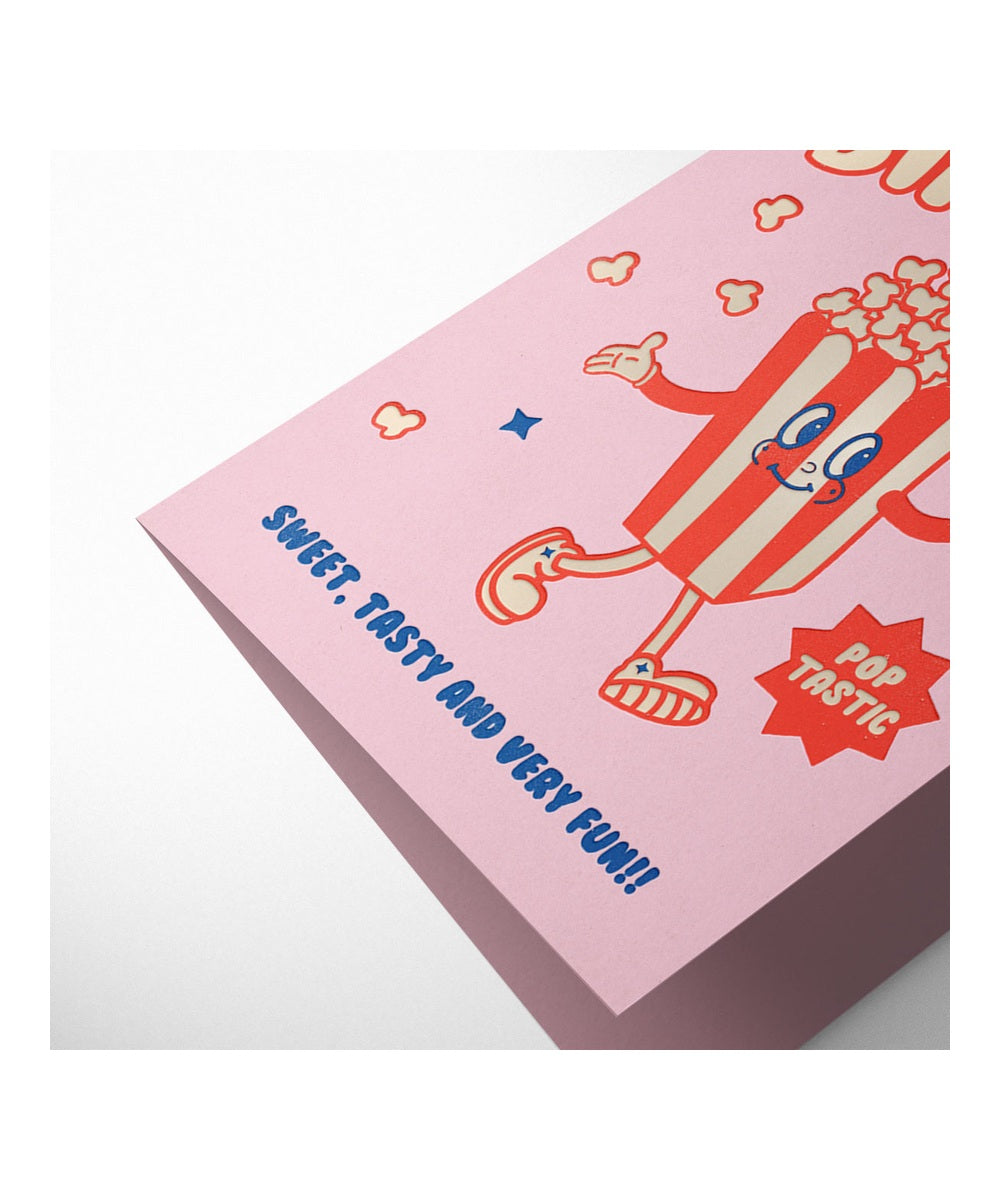 Carte Popcorn de 1973
