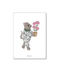 Carte Postale "Chat de fête" | Papier Poetic - Carte Postale Chat de fête de la marque française Papier Poetic