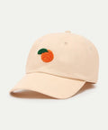 Casquette camel broderie orange de Compañía Fantástica