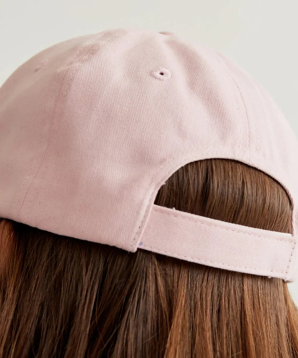 Casquette rose broderie tulipe de Compañía Fantástica