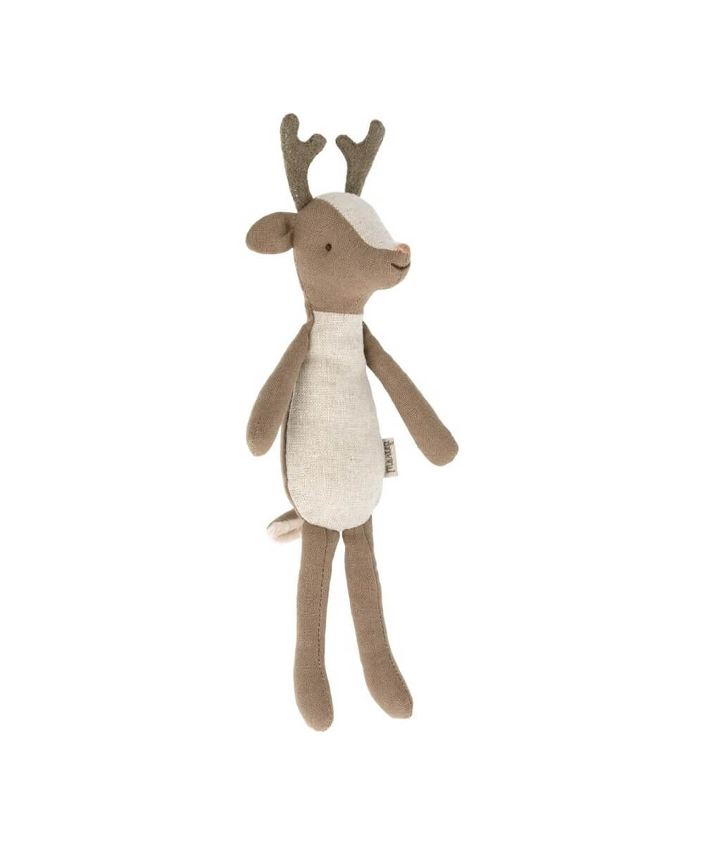 Cerf Grand frère Maileg sur fond blanc