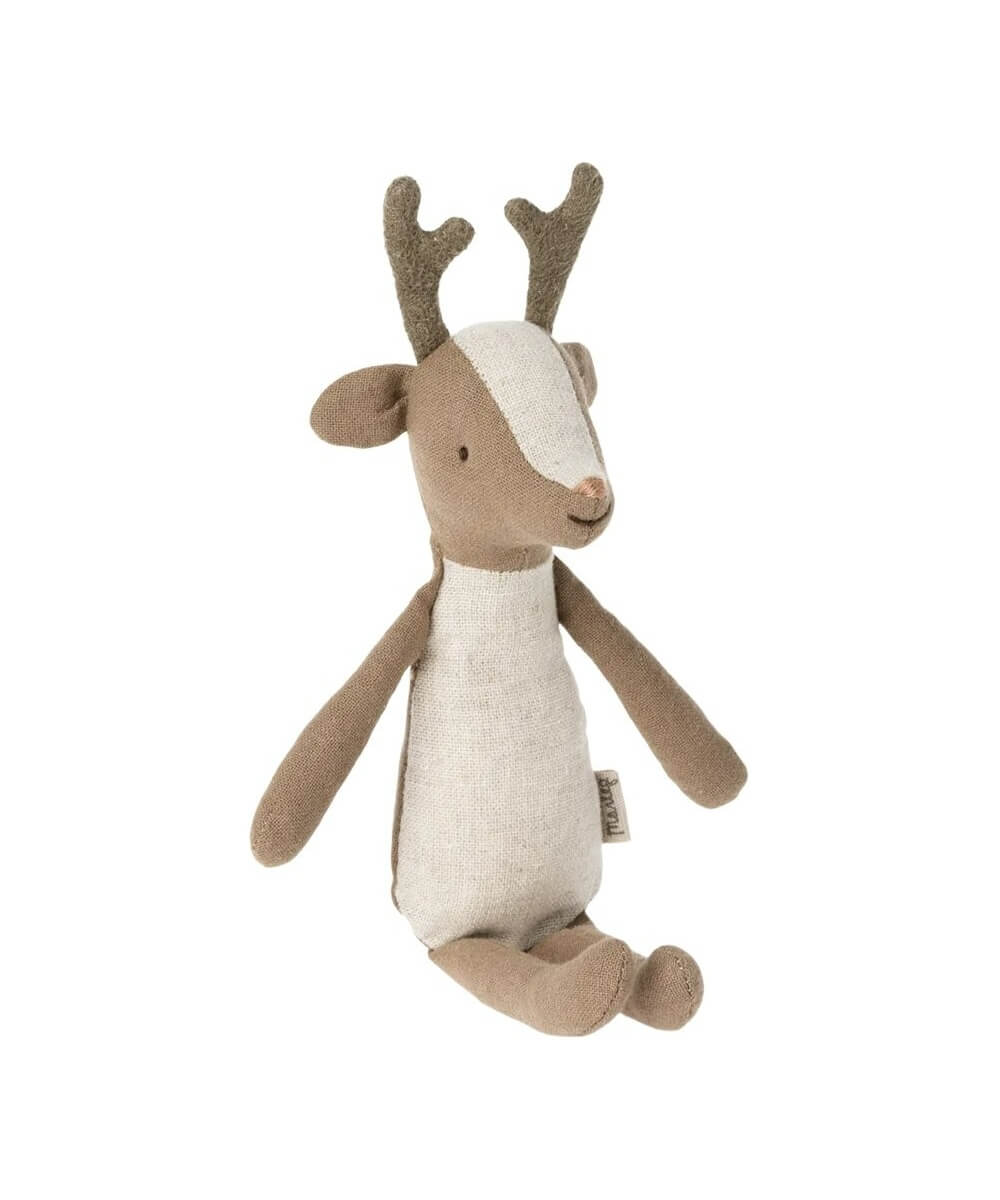 Vue du Cerf Grand frère Maileg, personnage en tissu