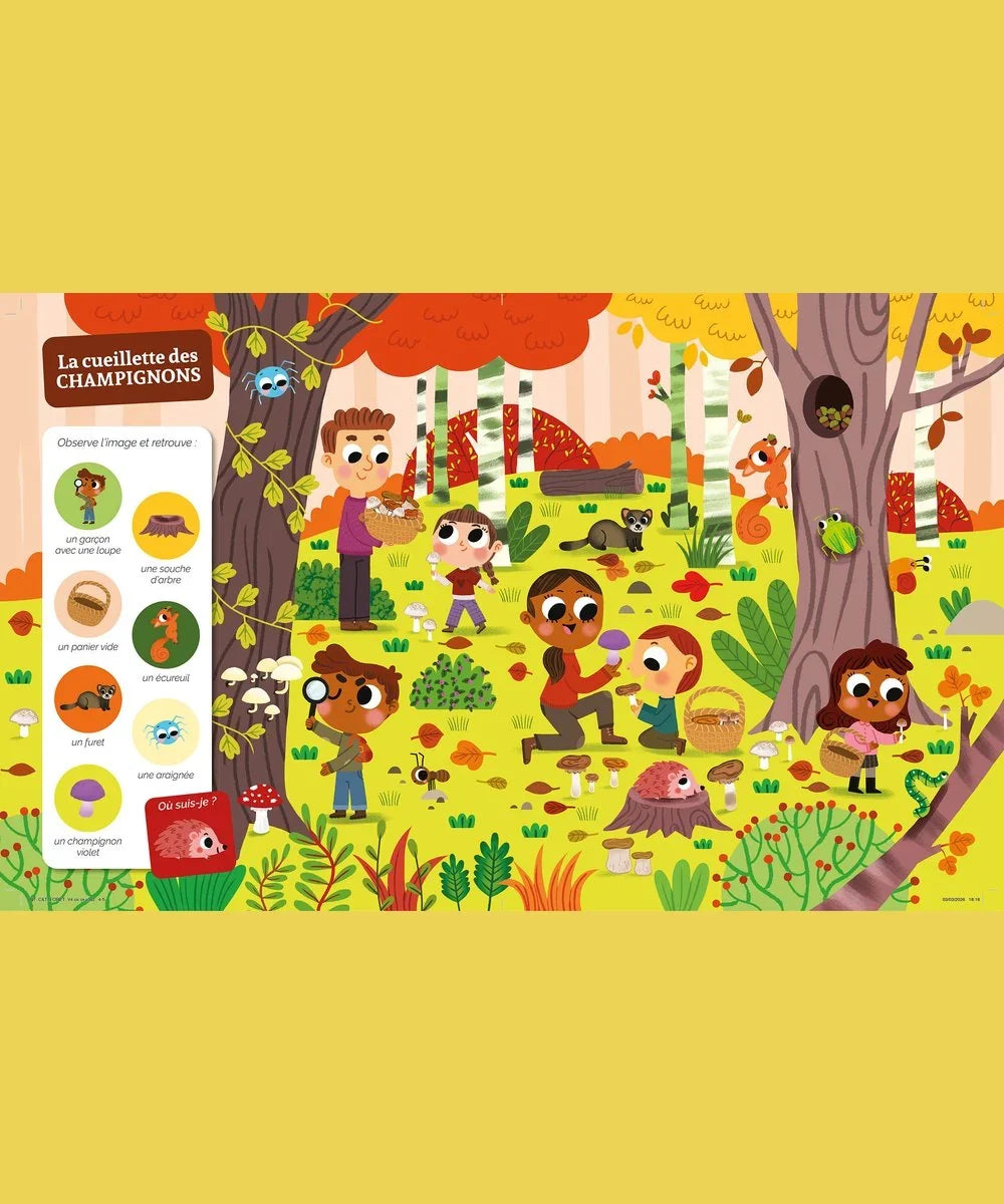 Vue en situation de Cherche et trouve des tout-petits - dans la forêt de la marque Auzou
