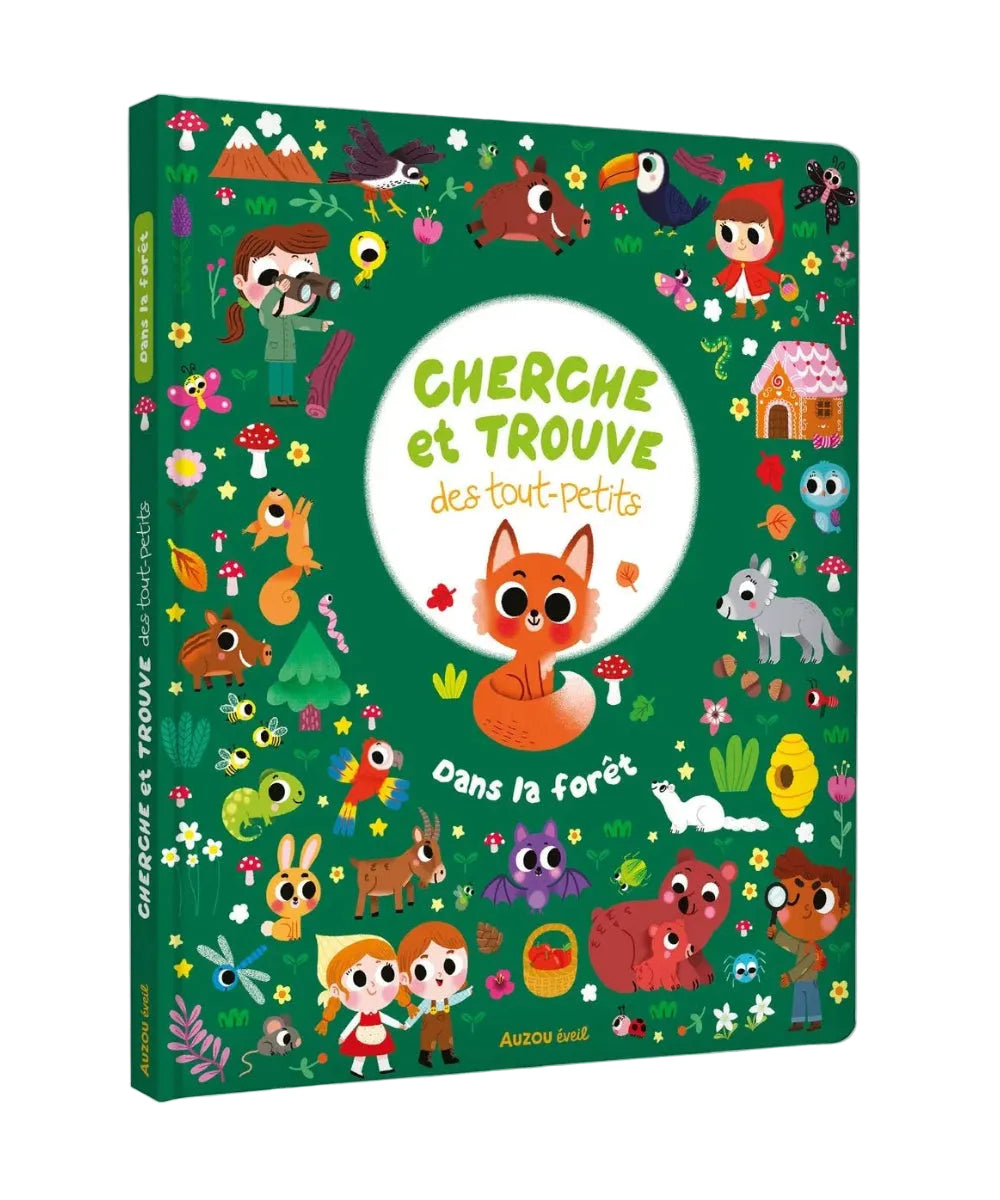 Gros plan en situation de Cherche et trouve des tout-petits - dans la forêt de la marque Auzou