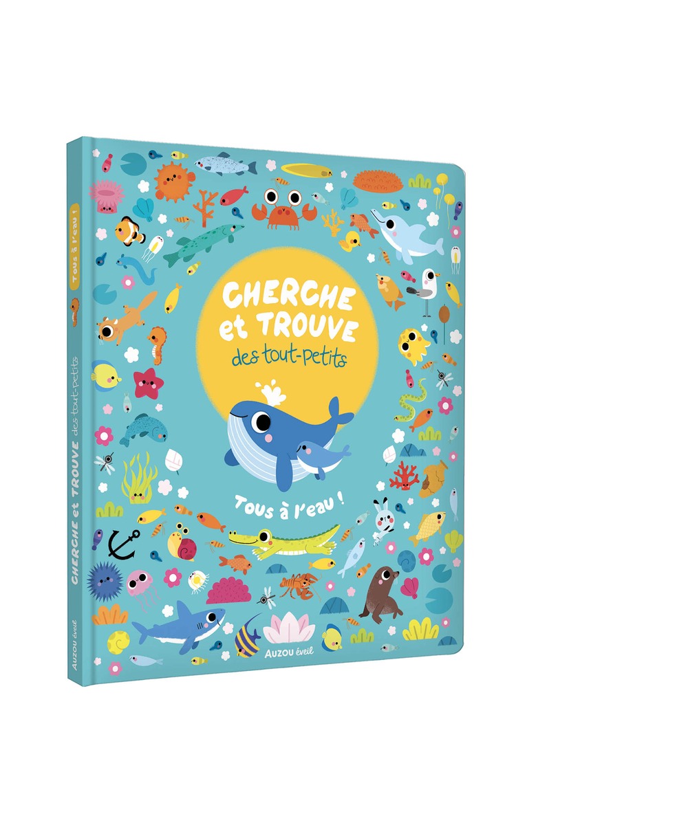 Cherche et trouve des tout-petits - Tous à l’eau ! — Auzou — couverture du produit