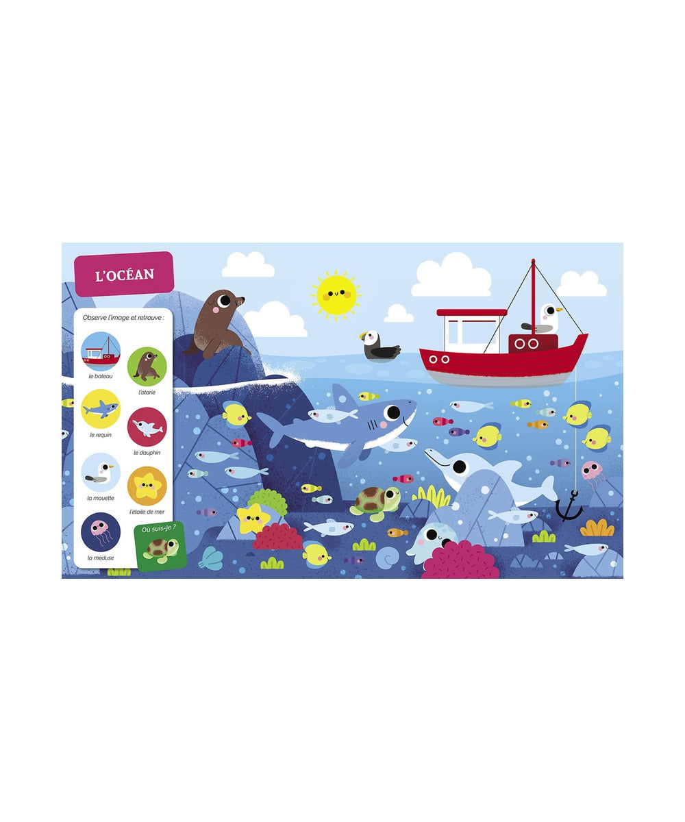 Cherche et trouve des tout-petits - Tous à l’eau ! — Auzou — vue 3