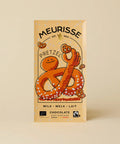 Tablette de chocolat au lait et aux bretzels de la maison belge Meurisse