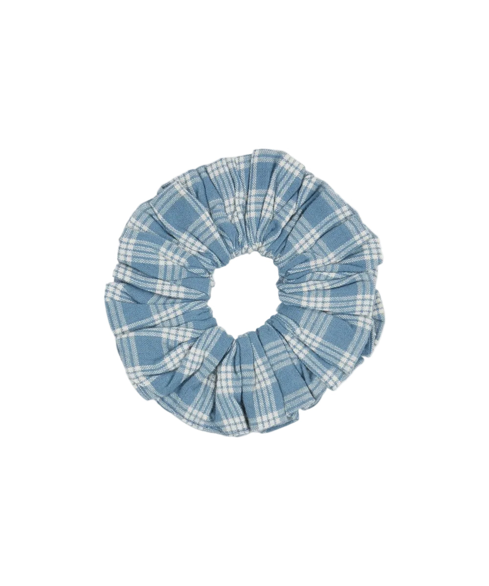 Chouchou Carreaux Bleu