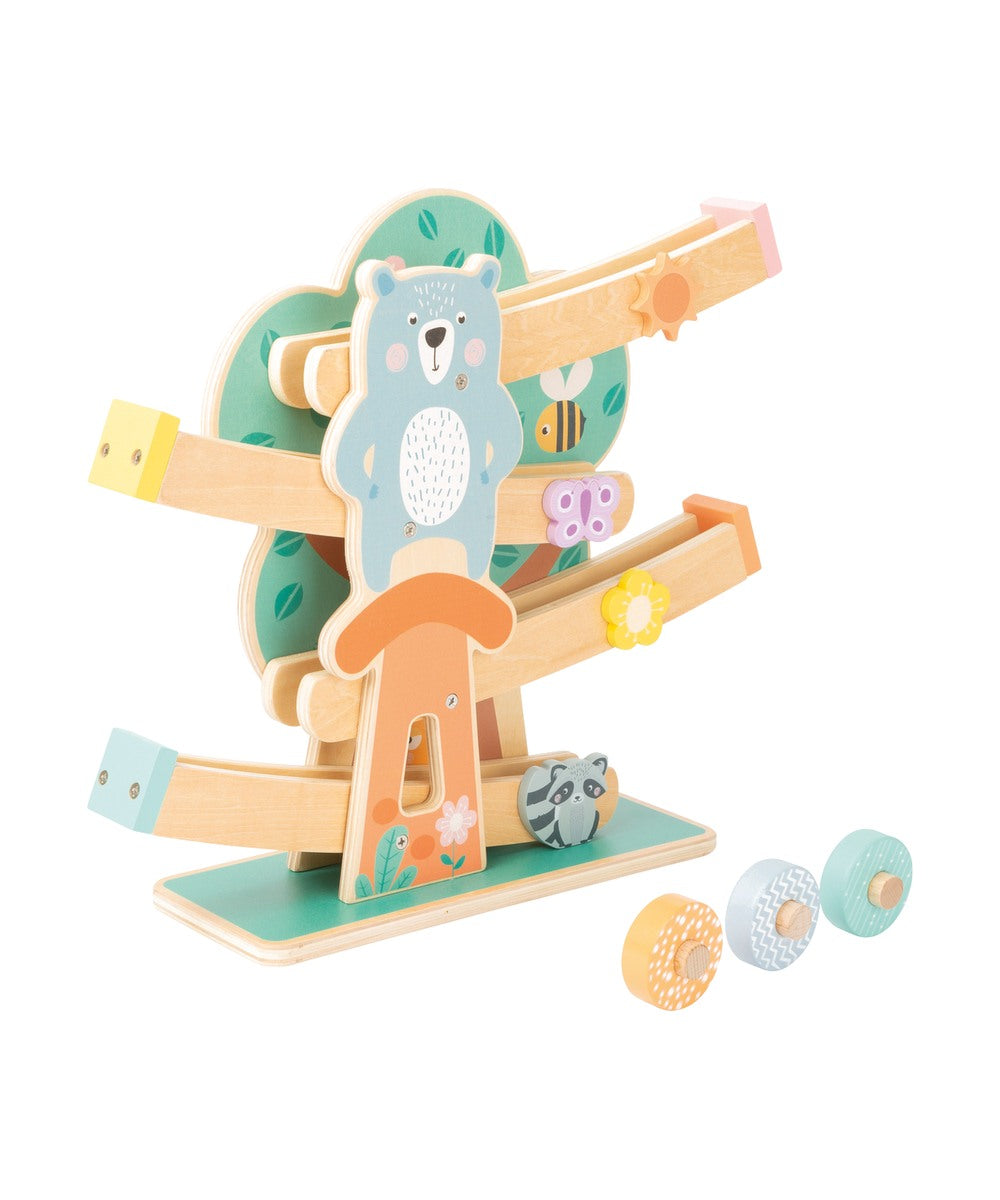 Circuit de roues en bois Pastel | Small Foot — vue 3