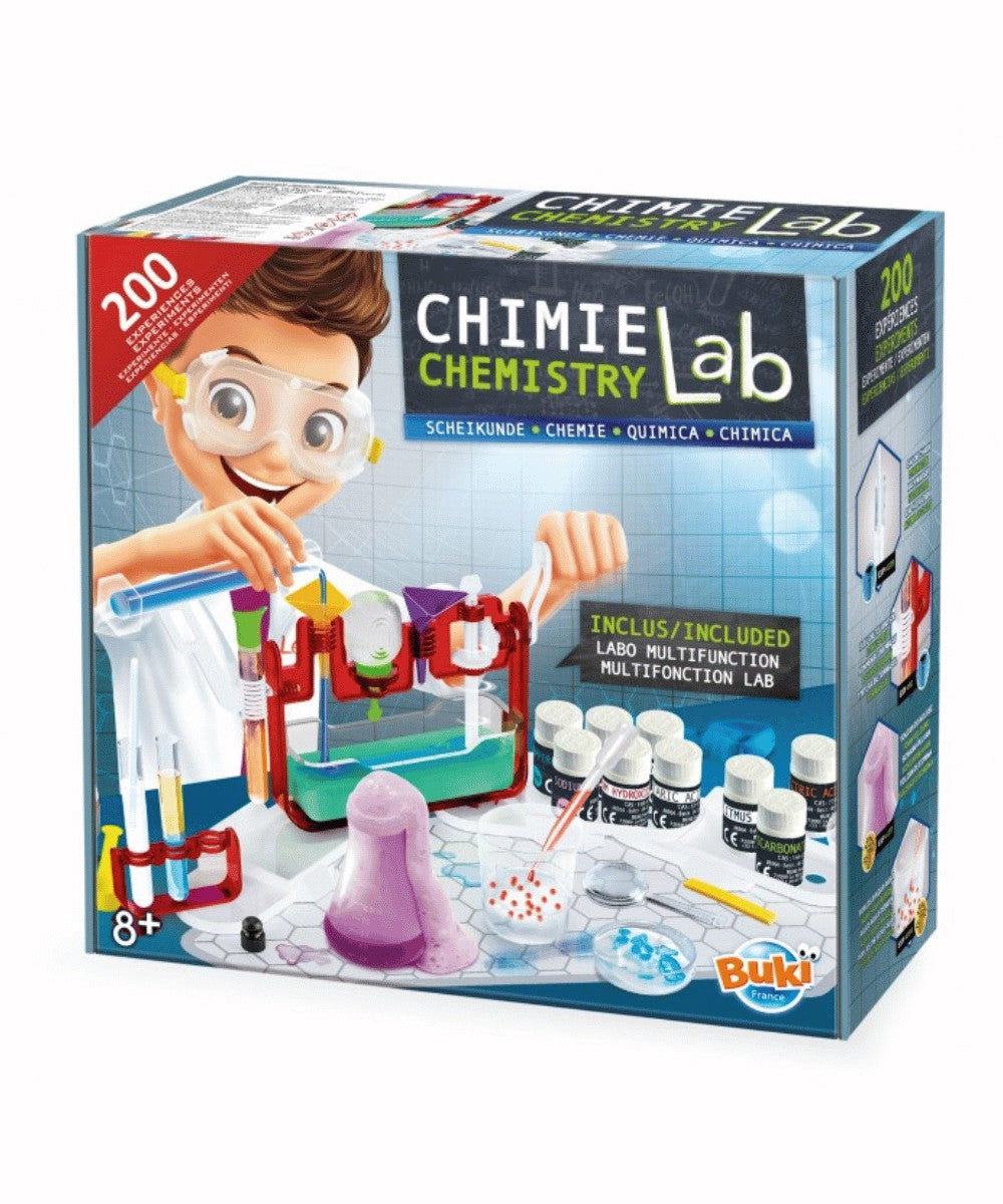 Coffret Chimie Lab Buki 200 Expériences | Kit Scientifique