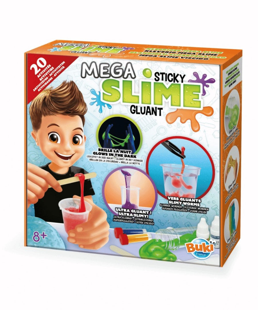 Coffret Mega Slime Gluant Buki - Kit Créatif DIY