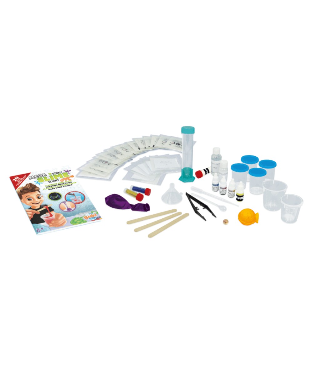 Coffret Mega Slime Gluant Buki - Kit Créatif DIY
