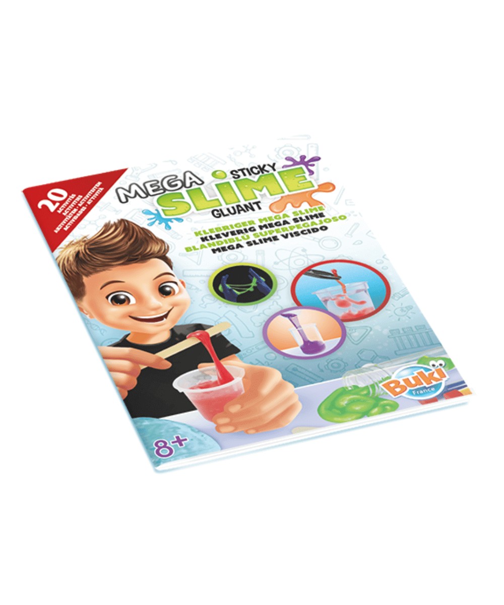 Coffret Mega Slime Gluant Buki - Kit Créatif DIY