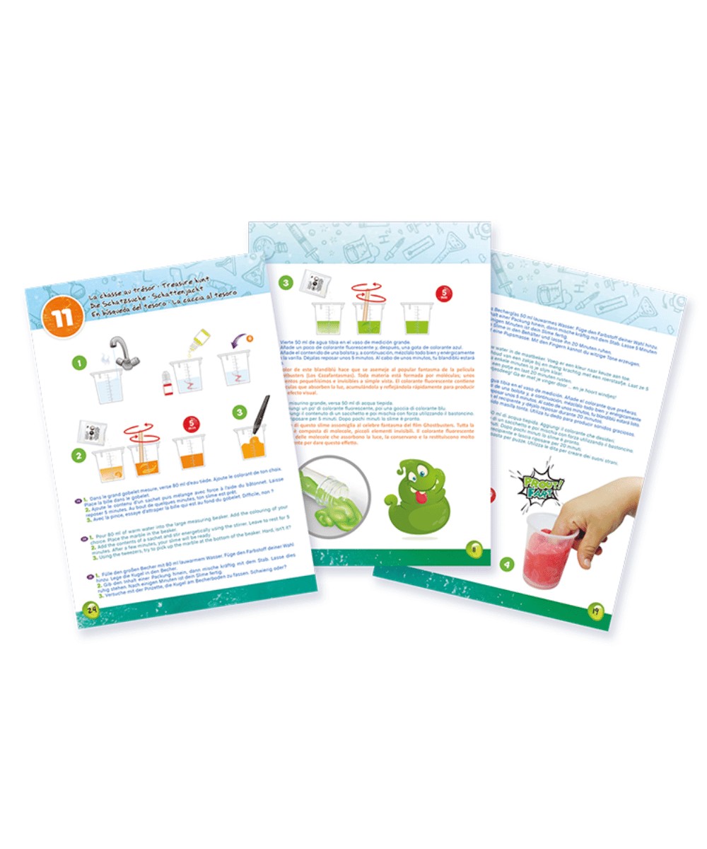 Coffret Mega Slime Gluant Buki - Kit Créatif DIY