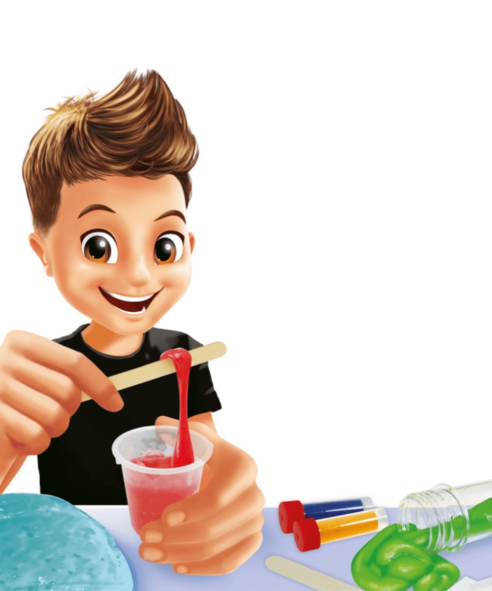 Coffret Mega Slime Gluant Buki - Kit Créatif DIY