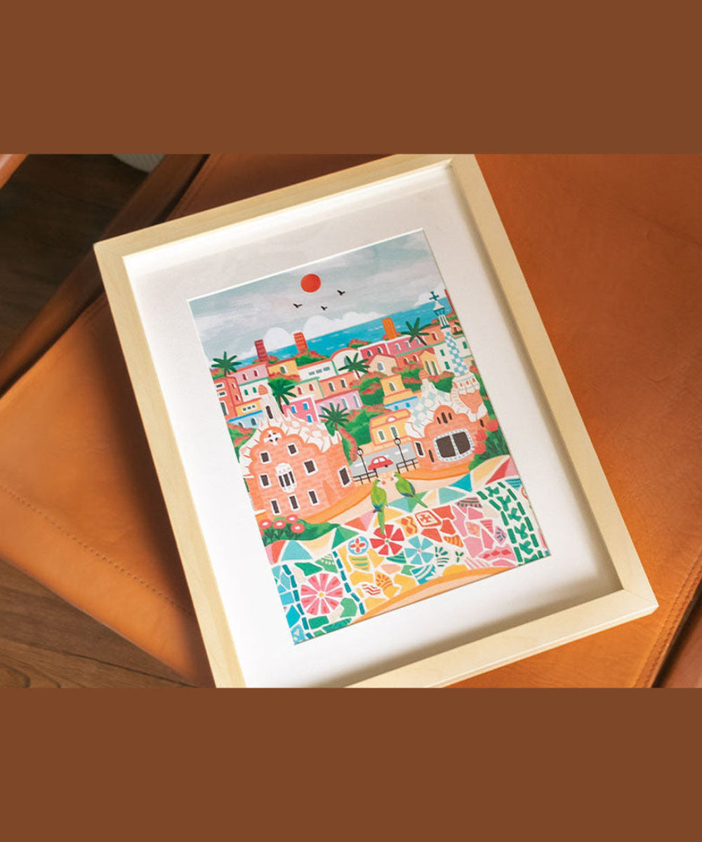 Peinture au numéro Barcelona de Petit Pinceau