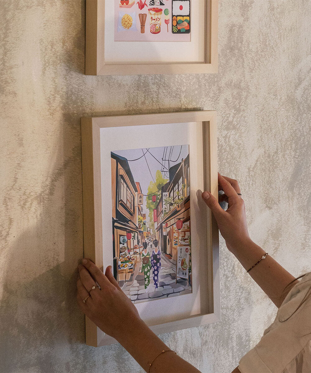 Coffret peinture au numéro Kyoto de la marque La Petite Épicerie, en mise en scène