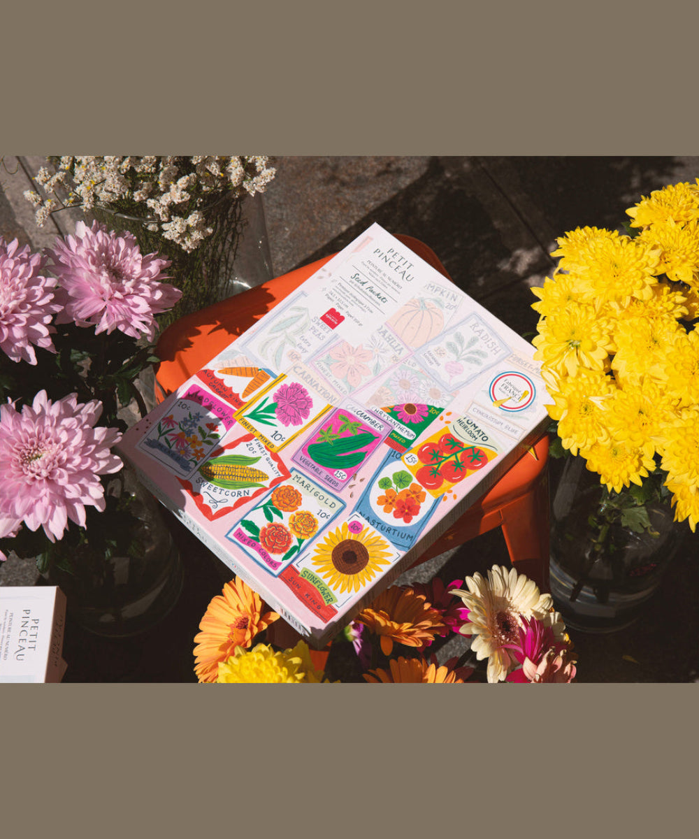 Peinture au numéro Seed Packets de Petit Pinceau