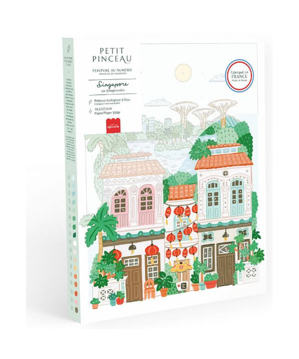 Peinture au numéro Singapore de Petit Pinceau