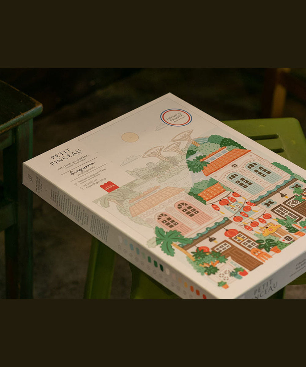 Peinture au numéro Singapore de Petit Pinceau