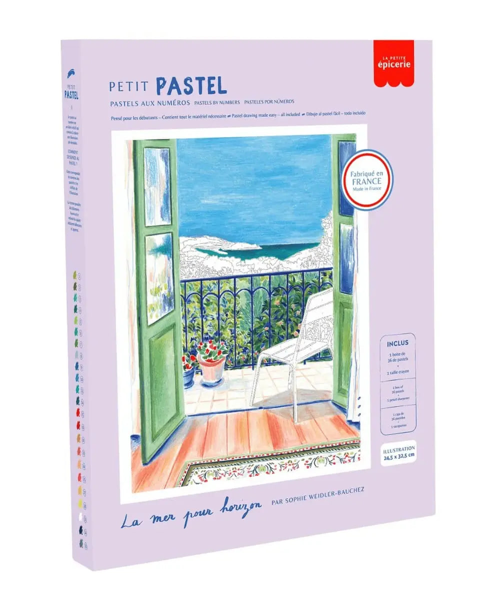 Coffret Petit Pastel La Mer pour Horizon de la marque La Petite Epicerie