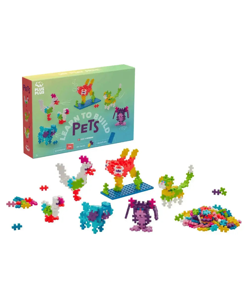 Coffret de construction Plus-Plus 275 pièces thème Animaux.