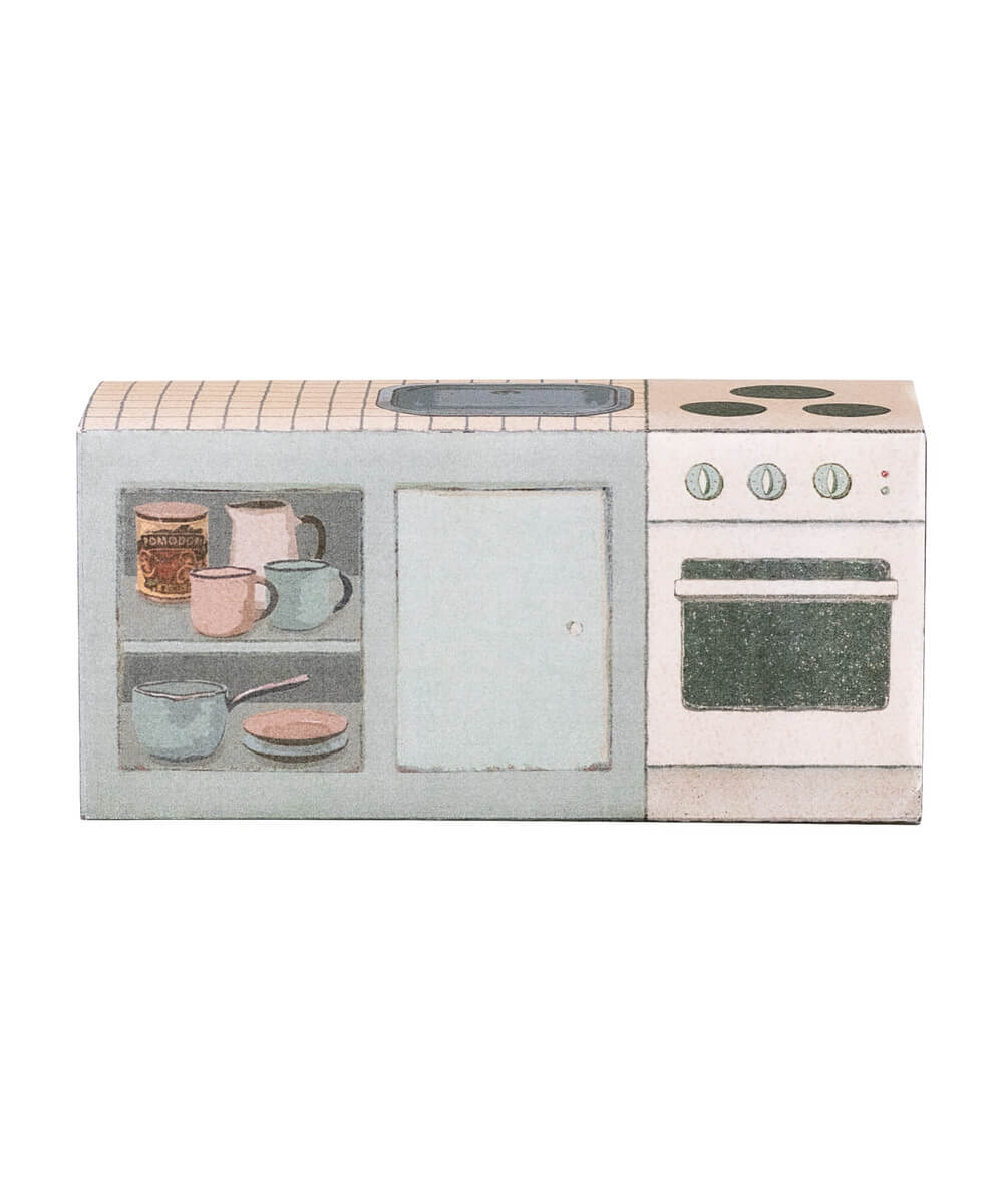 Comptoir de Cuisine pour Souris de la marque Maileg, sur fond blanc